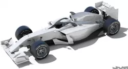 Generic F1 2015-2016 Race Car 3D model