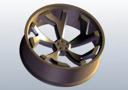 Golden Rim 3D model