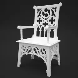 Gothic Chair 3D model