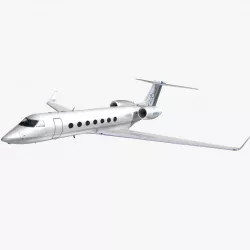 Gulfstream 550 Gulfstream house colors 3D model