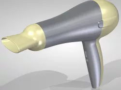 Hair dryer shell