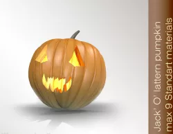 Halloween Jack O Lantern 3D model