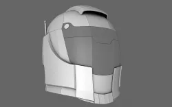 Halo Sci Fi Helmet 3D model