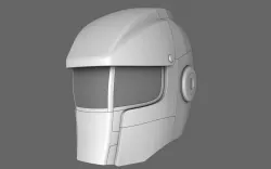 Halo Sci Fi Helmet 3D model