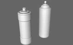Health Can Spray 3D model