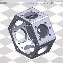 Hexagon simple part