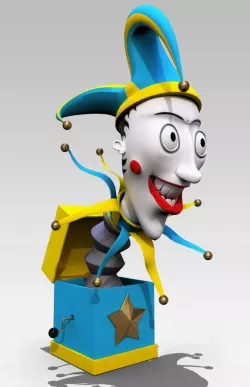 Jester toy 3D model