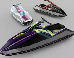 Jetski 3D model