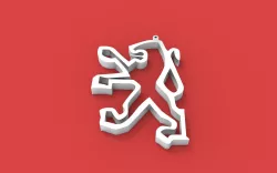 key ring Peugeot