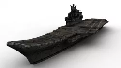 Kuznestov Russian Carrier Low-poly  3D model