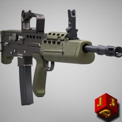 l85a2 assault rifle 3d models 【 STLFinder