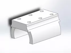 LME8UU  8mm Linear Bearing Mount