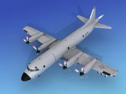 Lockheed P-3 Orion US Navy 7 Hp 3D model