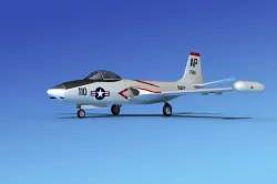 McDonnell F2H4 Banshee V07 3D model