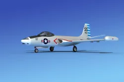 McDonnell F2H4 Banshee V11 3D model