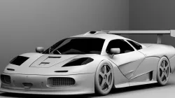 McLaren F1 GTR 3D model