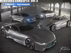 Mercedes Concepts vol 3 3D model