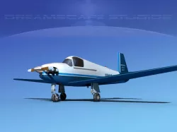 Mooney M-18 Mite V10 3D model