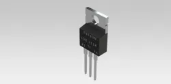 MOSFET IRF9540 3D model