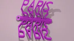 Pendant Paris 3D model