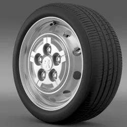 Peugeot Boxer Van wheel 3D model