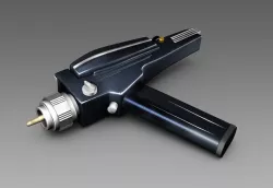 Phaser gun 3D model