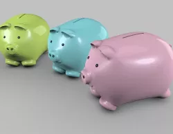 Piggy-Bank 3D model