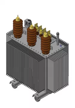 Power three-phase transformer