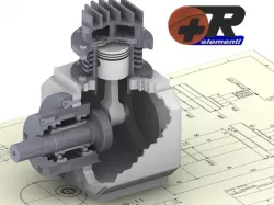 Reciprocating air piston compressor