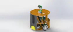Rendering Soccer Robot