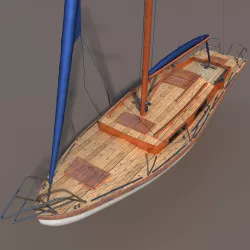 Sailboat 3D model