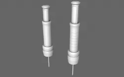 Sci Fi Stimpack Injection 3D model
