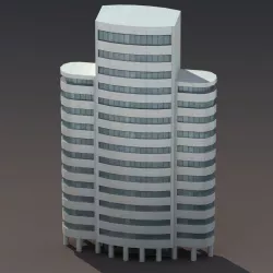 Skyscraper 3D model