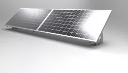 Solar tracking system 3D model