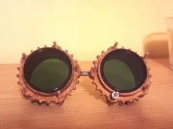 Steampunk goggles