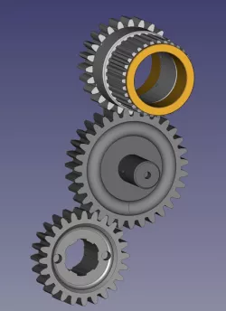 Straight Cut Drop Gear Set Leyland Mini 1275