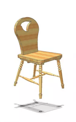 Stuhl, tavern chair