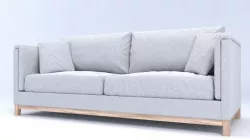 Summer Couch 3D model