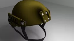 Tactical Helmet 3D model