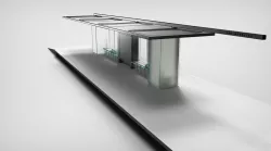 Tranvía de Zaragoza 3D - Marquesinas