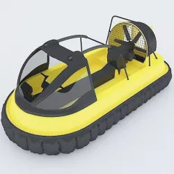 Turbo speed Boat 3D model