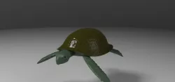 Turtle 3D model