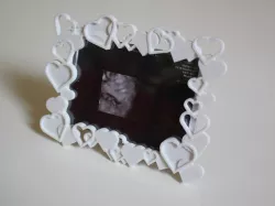 Ultrasound Hart photoframe