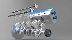 V8 ENGINE VIA CATIA