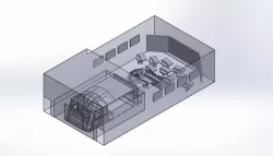 WAG9 RAILWAY CAB SIMULATOR MACHINE AND TRAINING ROOM