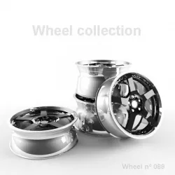 Wheel N089 Collection  3D model