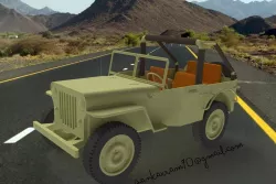 Wilis Jeep 3D model