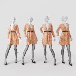 Woman Mannequin 3D model