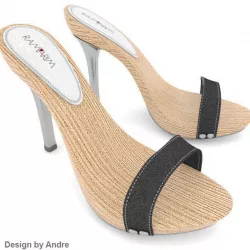 Woman Shoes Ramarim 3D model