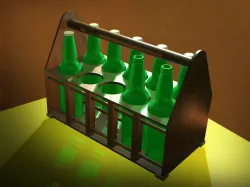 Wooden crate TO 10 beer bottles